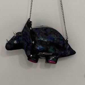 Betsey Johnson Triceratops Purse